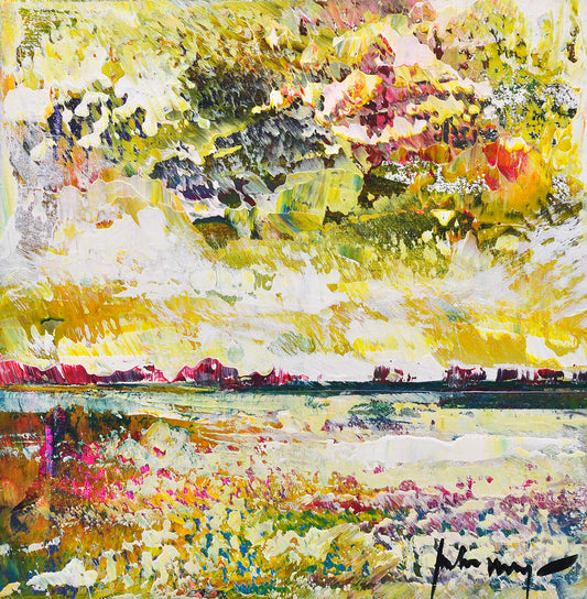 Peter Meijer — Wilderness Awakens, acryl op linnen