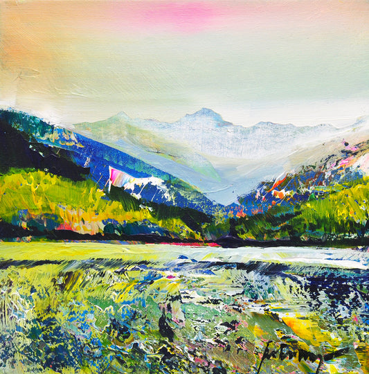 Peter Meijer — On the Atlantic Road, acryl op linnen
