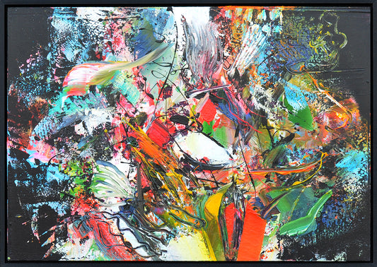 Peter Meijer — Danse des Ombres, acryl op paneel