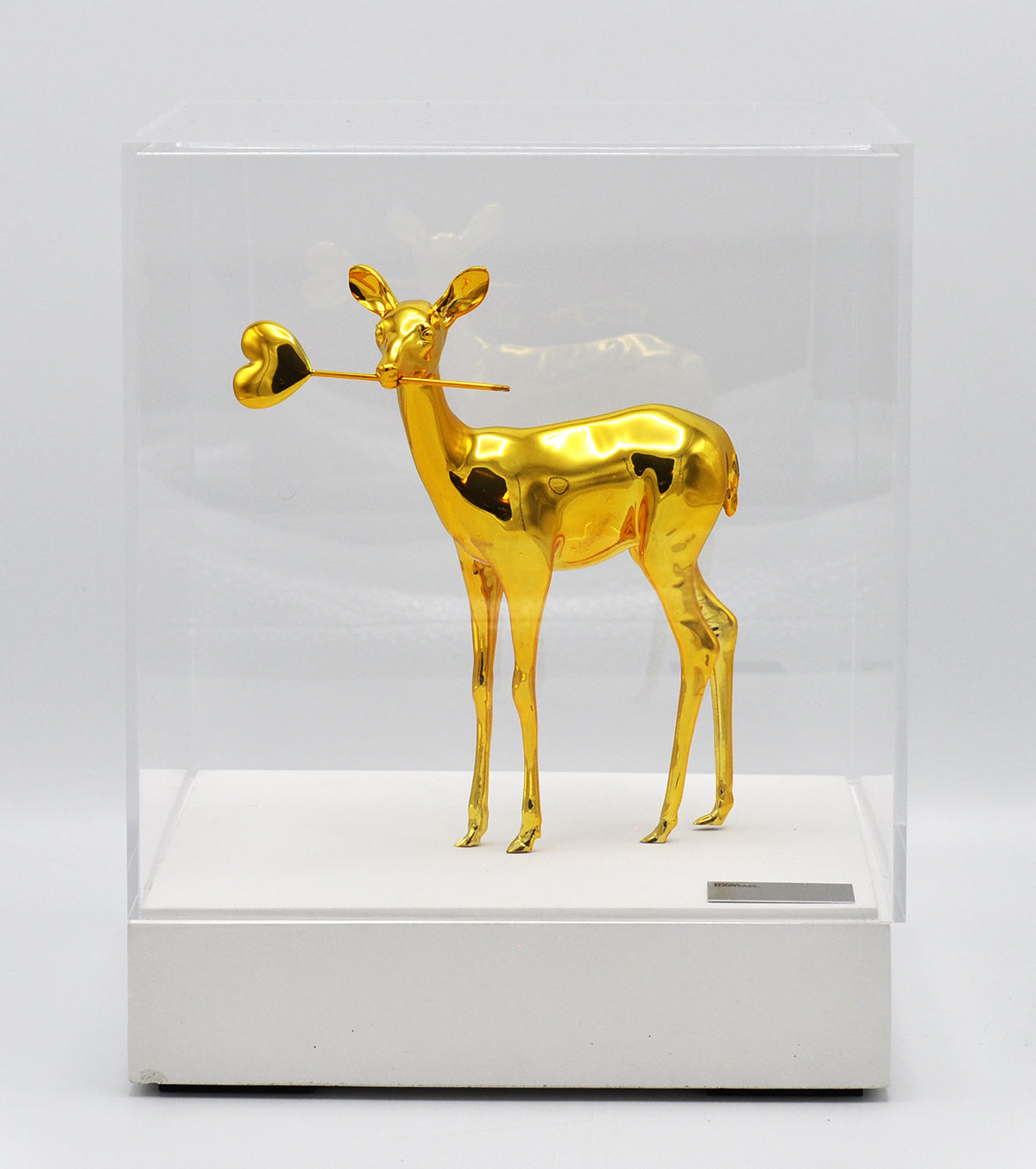 Paco Raphael — Oh Dear (gold), mixed media