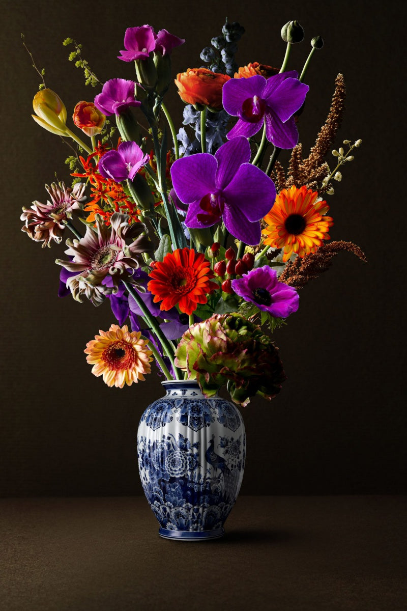 Hans Pieterse — Royal Flowers, fotografie (gloss-finish)