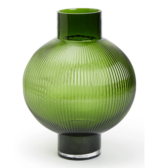 Pols Potten — Hot Air Balloon vaas, groen, glas