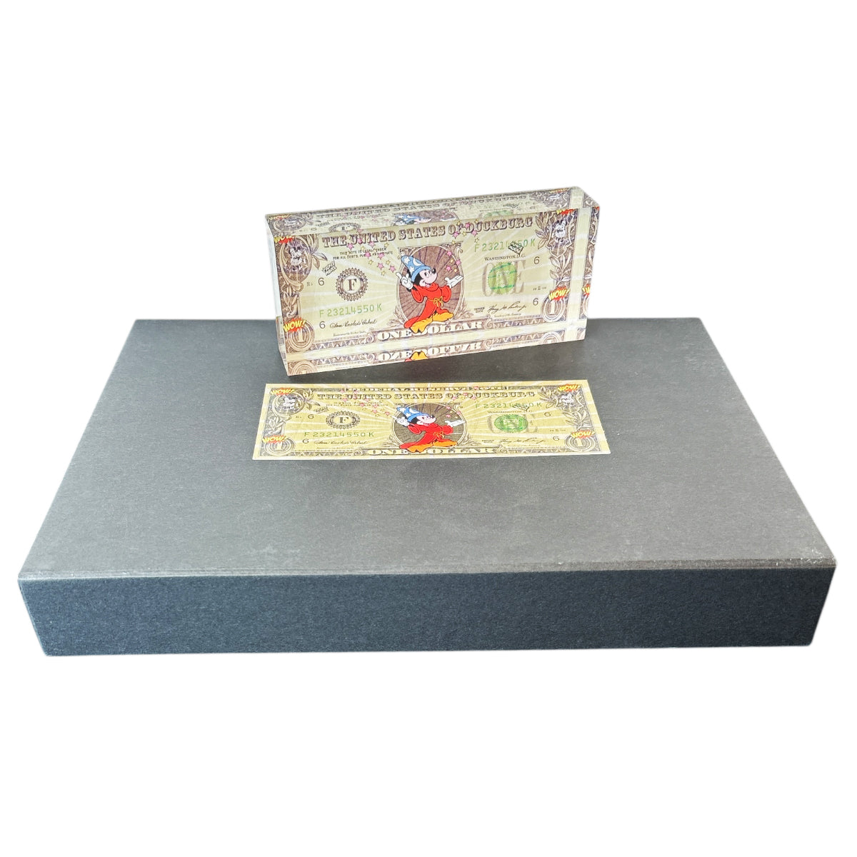Jean Ravel — Dollar Brick Mickey, incl. gift box, resin