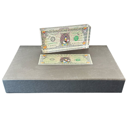 Jean Ravel — Dollar Brick Donald, incl. gift box, resin
