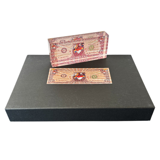 Jean Ravel — Dollar Brick Dago, incl. gift box, resin