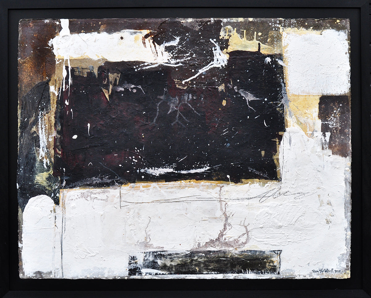 Ron van der Werf — Kosmos, gem. techniek op papier