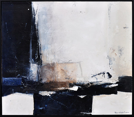 Ron van der Werf — Nachtelijk Ritme, acryl op paneel
