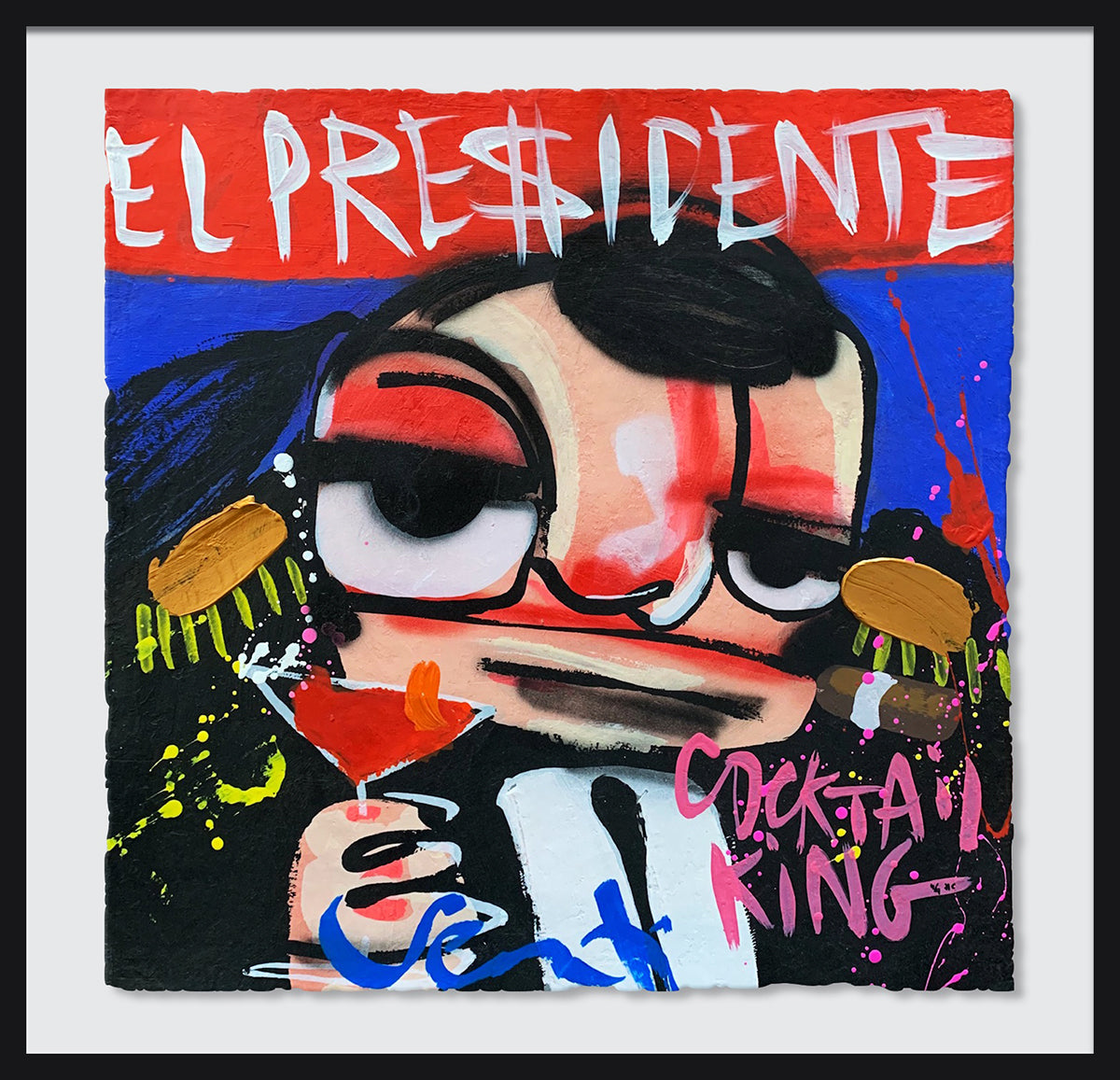 Selwyn Senatori — El Presidente, zeefdruk