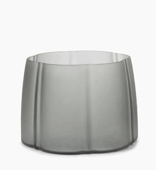 SERAX — Shapes, vaas grijs (Piet Boon), glas