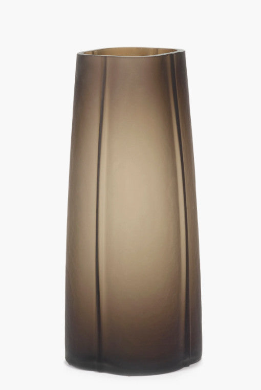SERAX — Shapes, vaas bruin (Piet Boon), glas