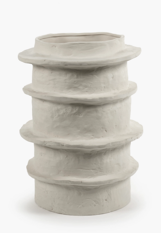 SERAX — Molly 03, bloempot beige M (Marie Michielssen), aardewerk