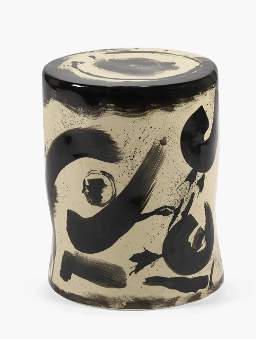 SERAX — Sophia bijzettafel 06, zw-w (Marie Machielssen), aardewerk