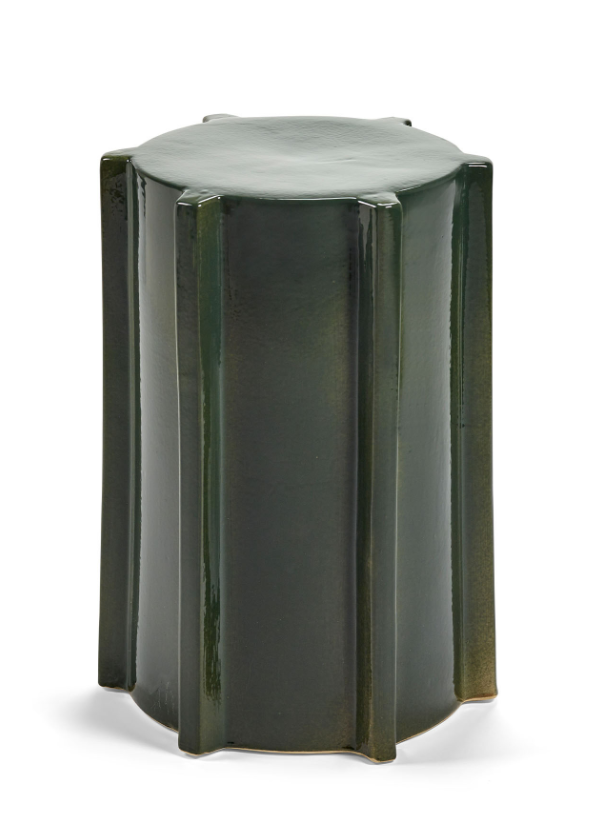 SERAX — Pawn bijzettafel, donker groen (Marie Machielssen), steengoed