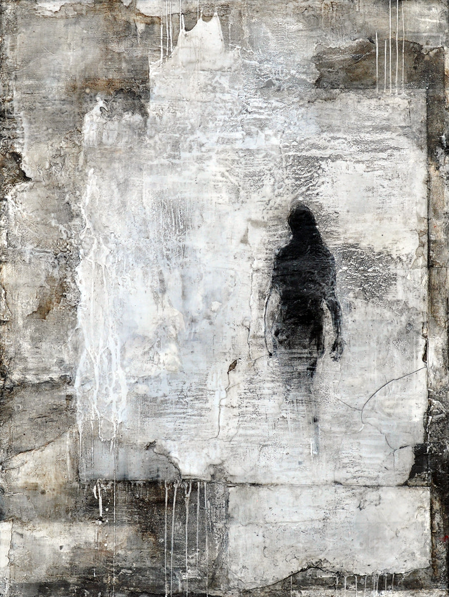 Suus Kooijman — Woman, mixed media met bijenwas