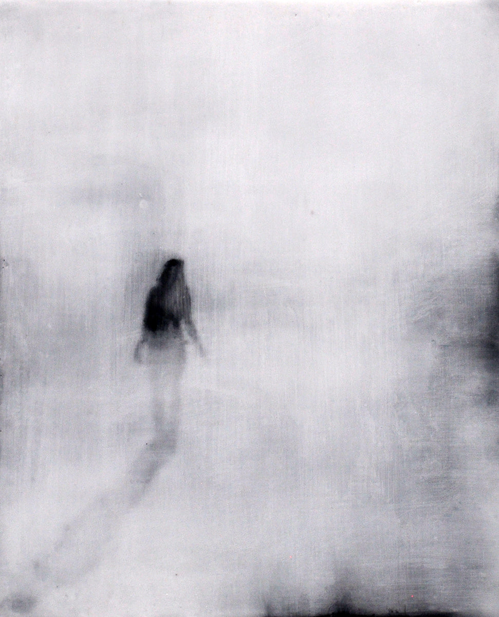 Suus Kooijman — Woman 22, encaustic op paneel