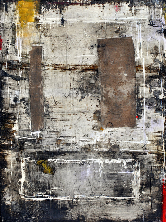 Suus Kooijman — On the road 24.3, mixed media