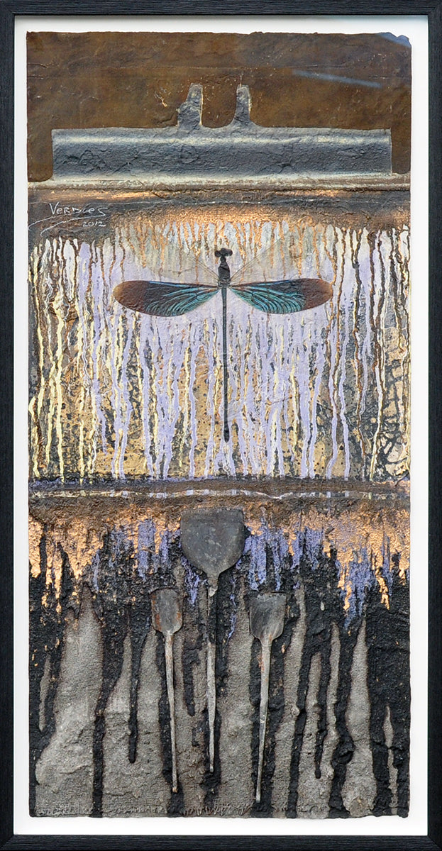 Mark Verdoes — Libelle in purple