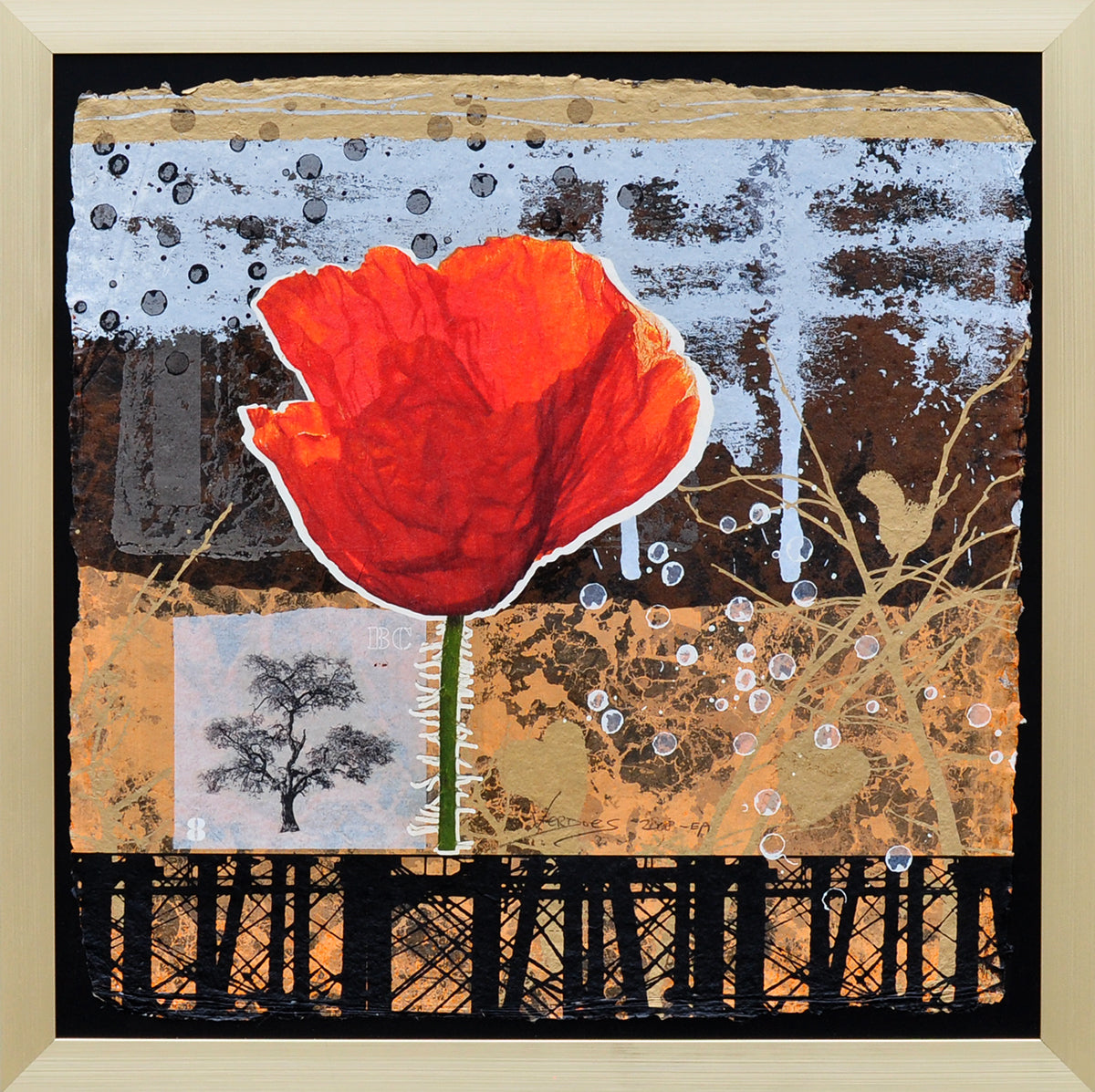 Mark Verdoes — Life, zeefdruk