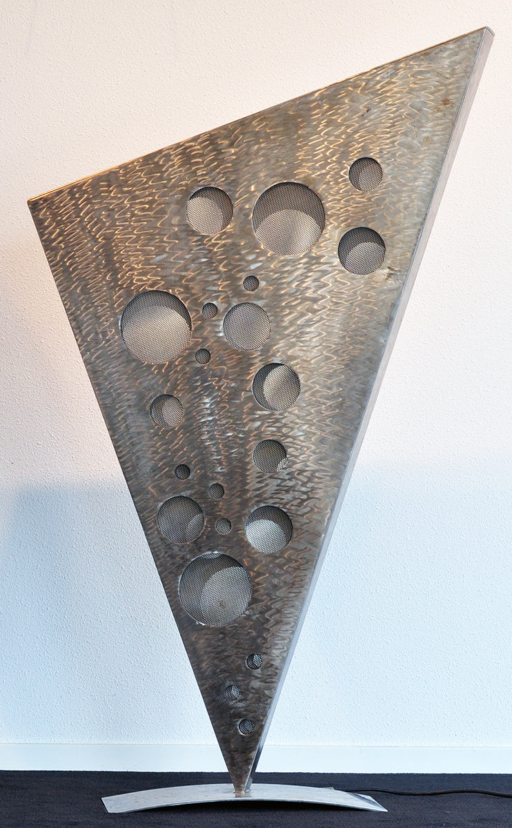 Ronald A. Westerhuis — Cheese Emmentale (lamp), rvs