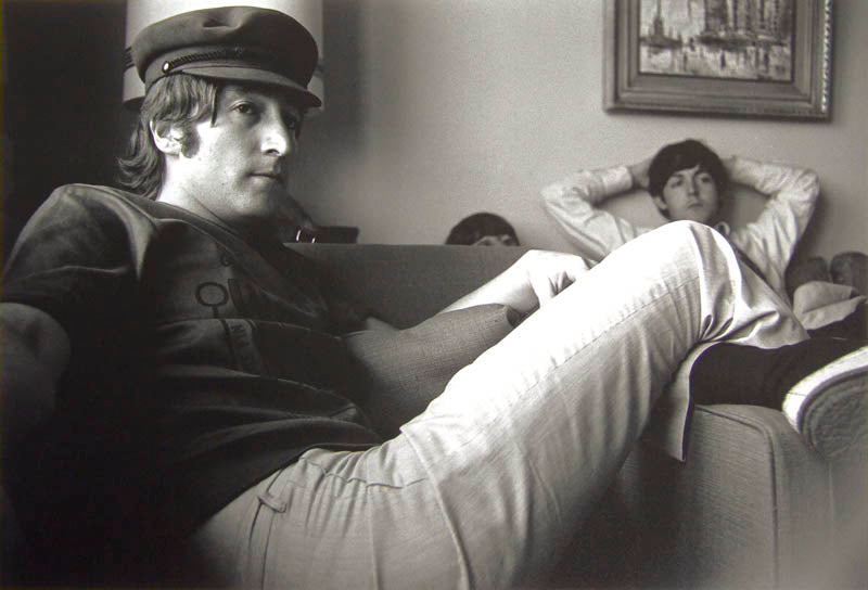 Robert Whitaker — John Lennon "Anchorage", photo signed