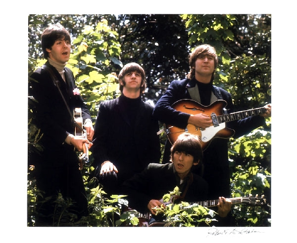 Robert Whitaker — Beatles Chiswick Park in 1965