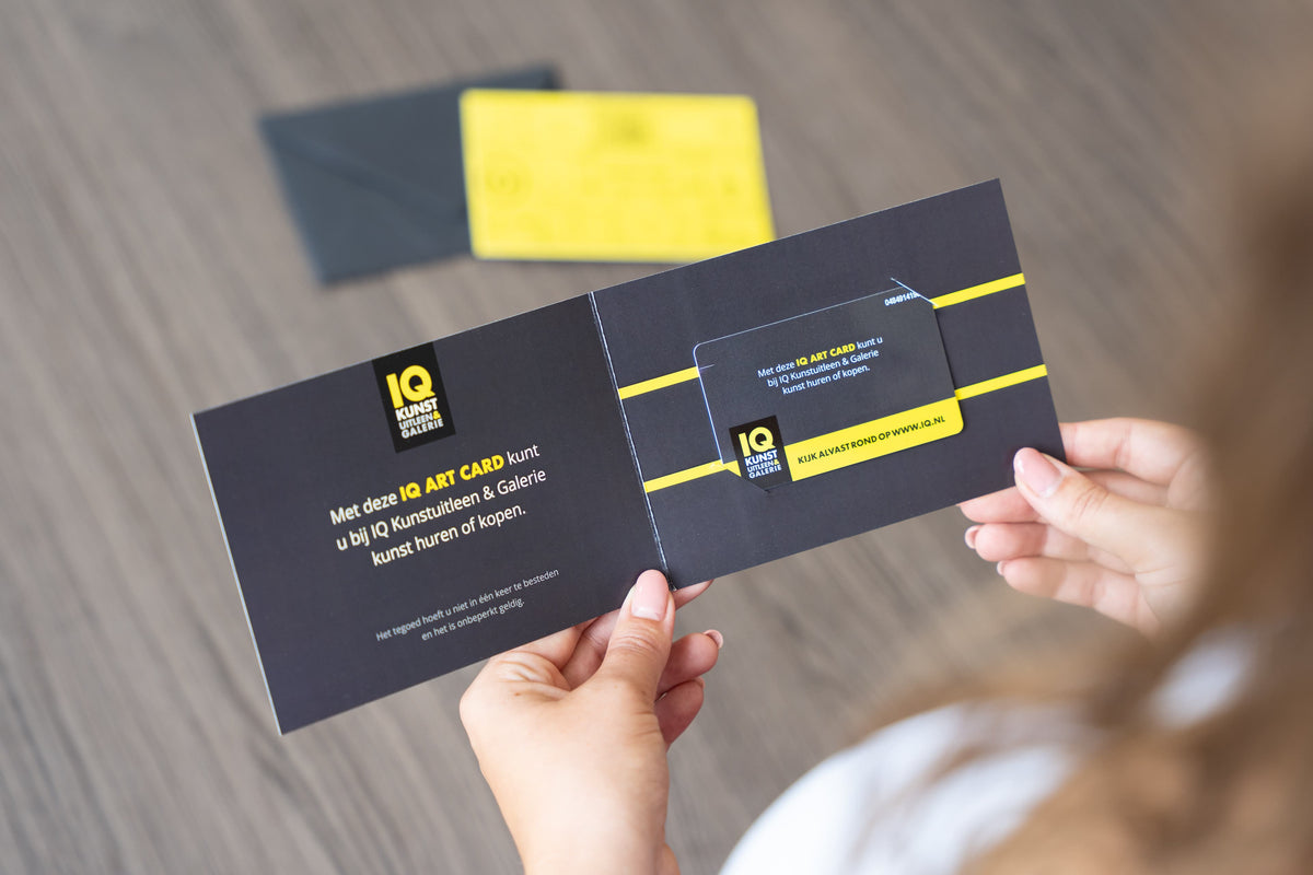 IQ Kunstuitleen & Galerie — IQ Artcard, artcard